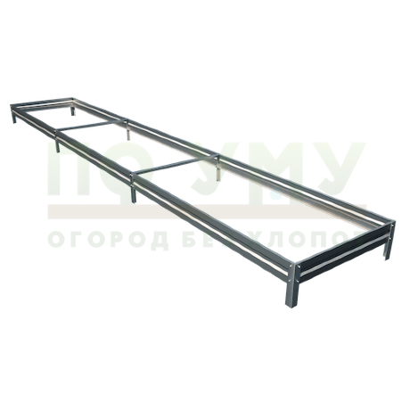 Грядка оцинкованная 0,5х6,0 м, высота 15 см в Москве